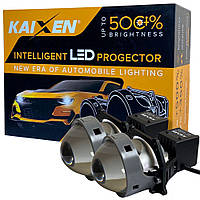 Светодиодные линзы Bi-LED Kaixen I8 (A10 UNICORN) 3.0" 5500k 62w 12v