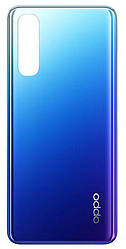Задня панель корпусу (кришка акумулятора) для Oppo Reno 3 5G, оригінал Синій