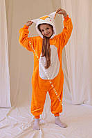 Комбинезон пижама кигуруми детская Лиса, Кигуруми Лисичка для детей и подростков (1041)