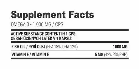 Риб'ячий жир омега 3 Extrifit Omega-3 1000 mg 100 softgels, фото 3