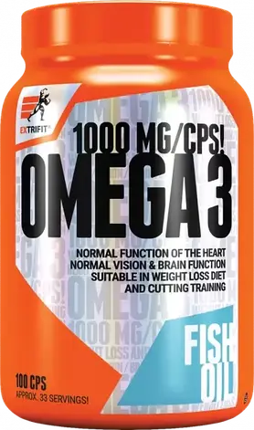 Риб'ячий жир омега 3 Extrifit Omega-3 1000 mg 100 softgels, фото 1