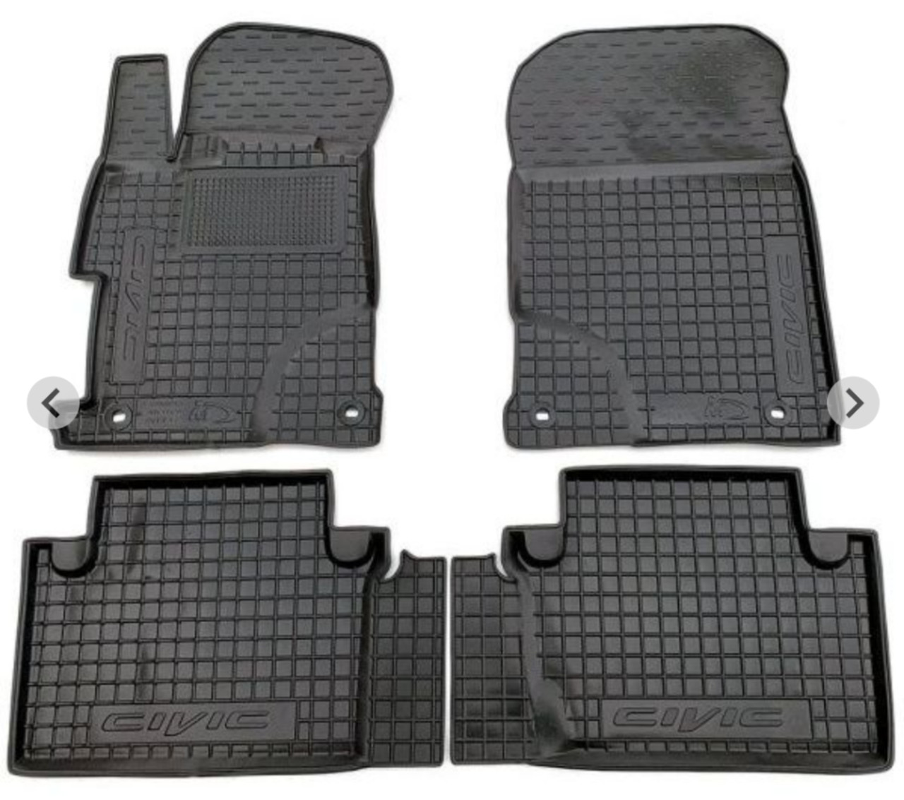 Килимки в салон автомобіля Honda Civic 11- седан AVTO-Gumm, фото 1