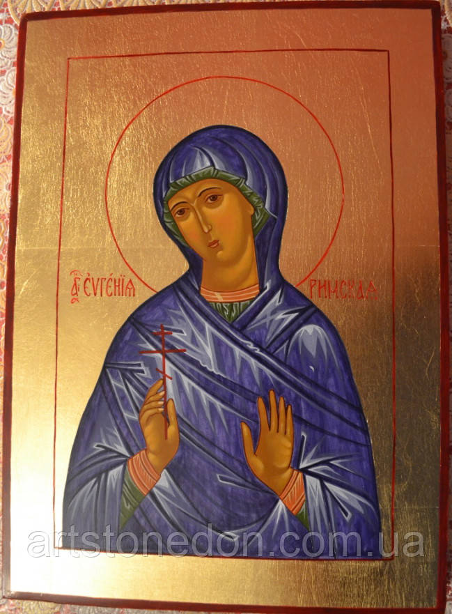 Ікона писана Свята Евгенія Римська, фото 1