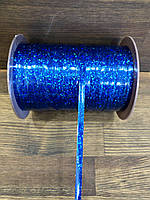 Лента Синяя галограмма (ширина 0,5 см)