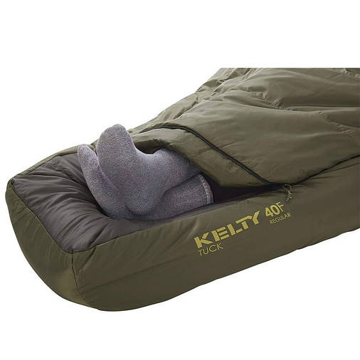 Cпальний мішок Kelty Tuck 40 Regular Хакі, фото 3