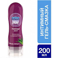 Гель-змазка інтимна Durex Play Massage 2 in 1 Aloe Vera 200 мл