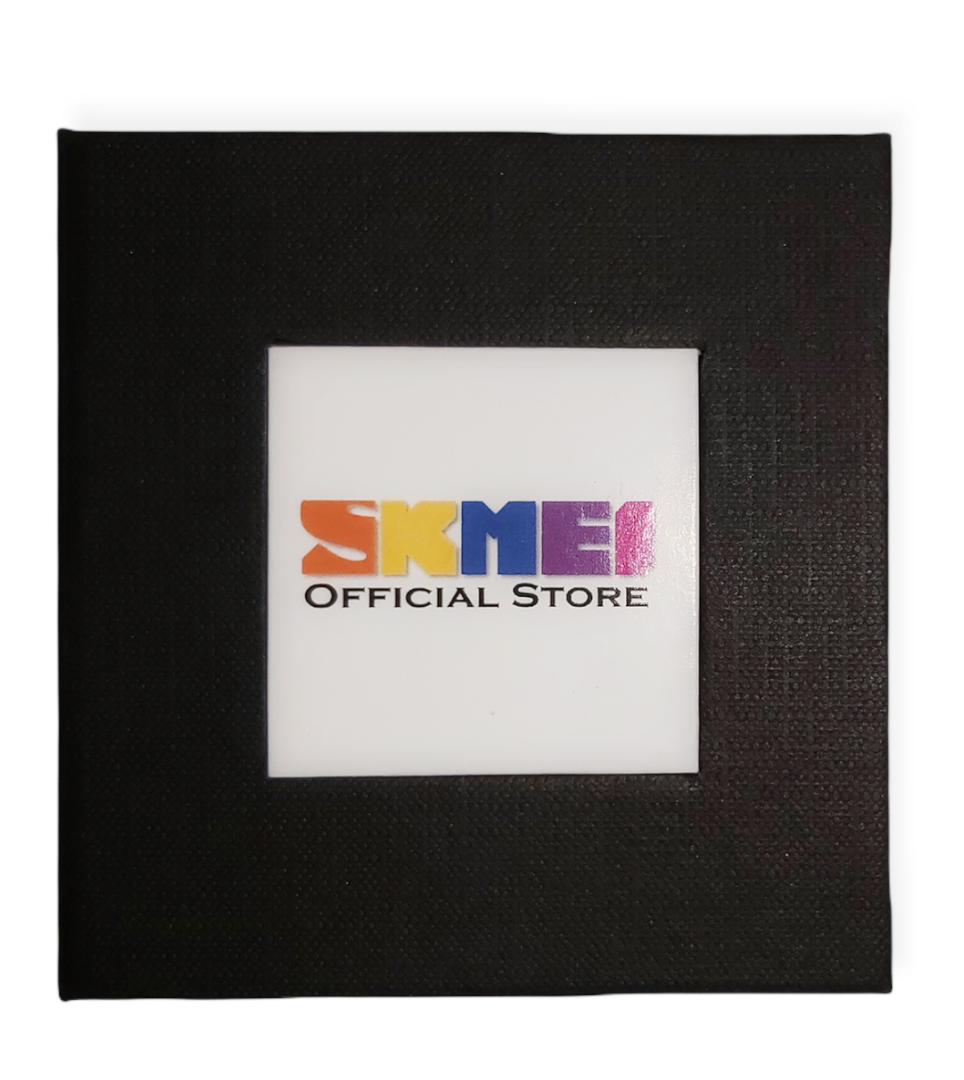 Коробка для годин Skmei (Скмей) Чорна з білим ( код: IBW108-15 )