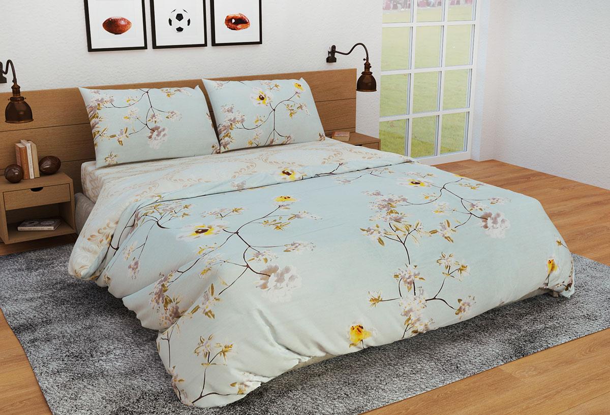 Постільна білизна Ранфорс Органік Р 544Д Leleka-Textile полуторний