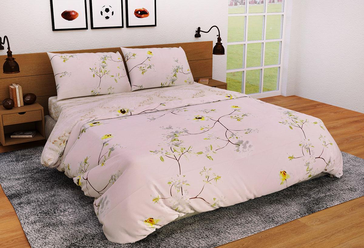 Постільна білизна Ранфорс Органік Р 545Д Leleka-Textile полуторний
