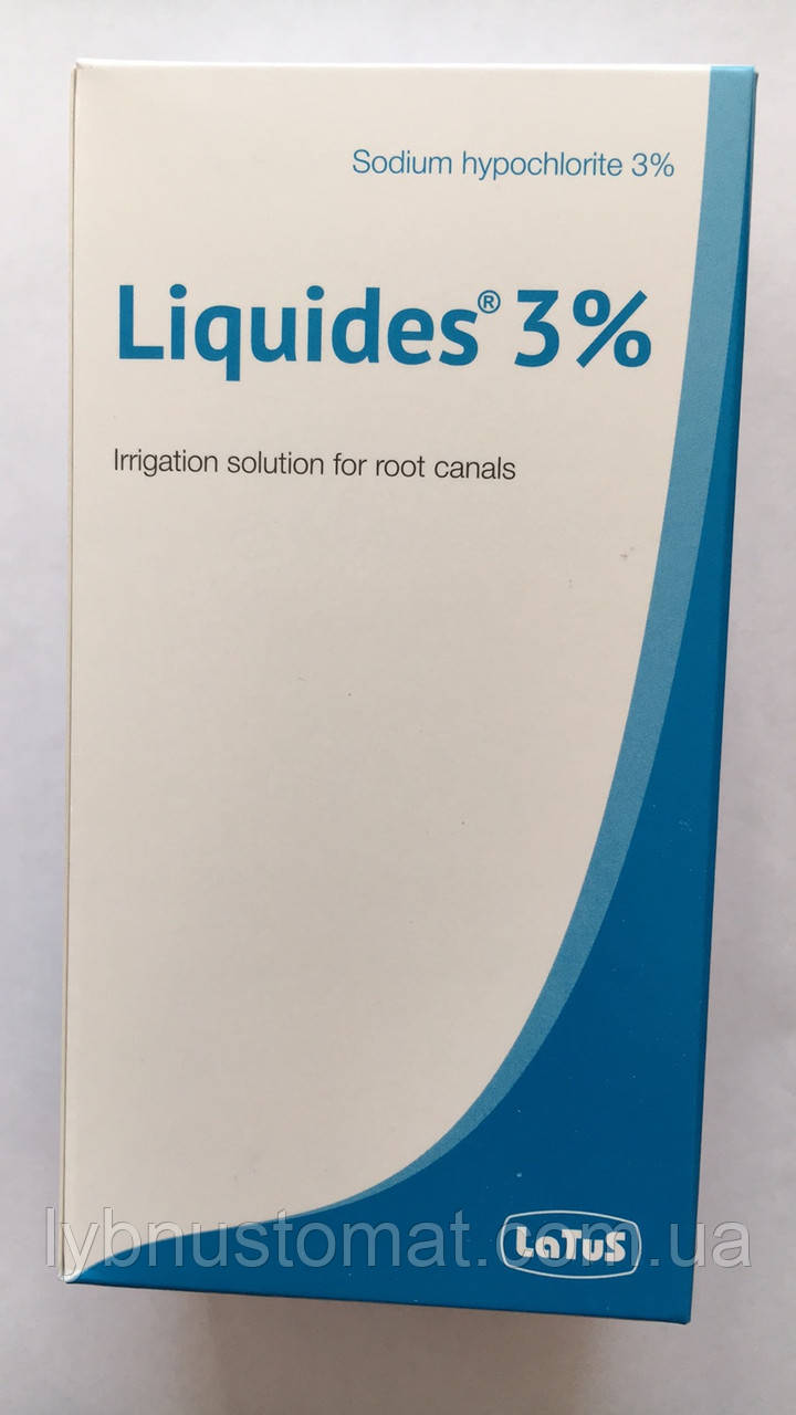 Гипохлорит (Ликвидез) 215г раствор для промывания корневых каналов Latus Liquides 3% - фото 1 - id-p1499391924