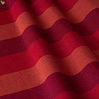 Уличная декоративная ткань полоса красного фиолетового и оранжевого цвета 84339v3