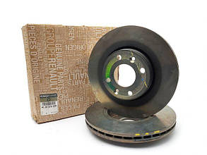 Renault (Original) 402067025R — Комплект гальмівних дисків на Рено Логан 2, Сандеро Степвей 2 D=258 мм