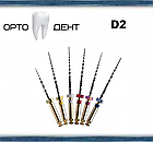 ProTaper Universal D2 (6 шт.), машинні дрильбори нікельтитанові, фото 2