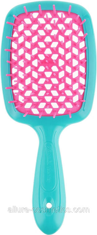 Щітка-Браш Janeke superbrush the original бірюзовий/малиновий