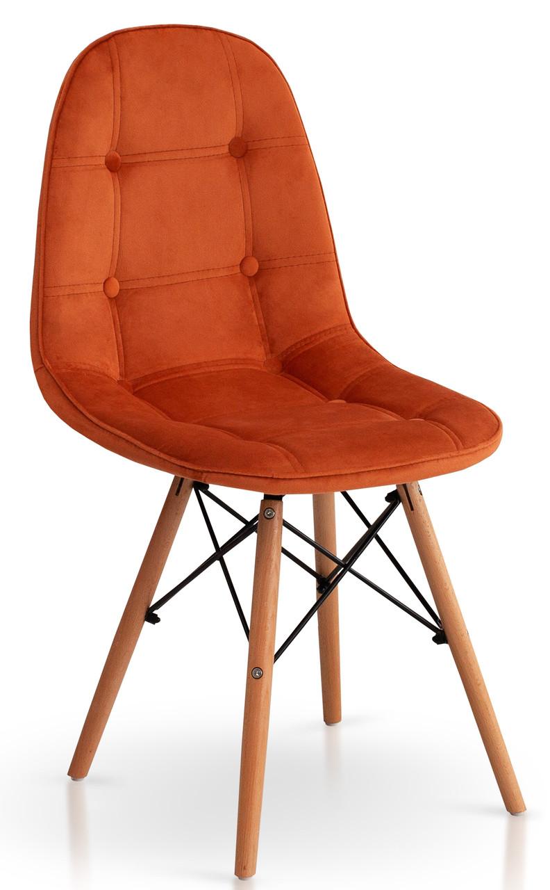 Стілець Джастін гірчичний велюр ТМ Мікс-Меблі