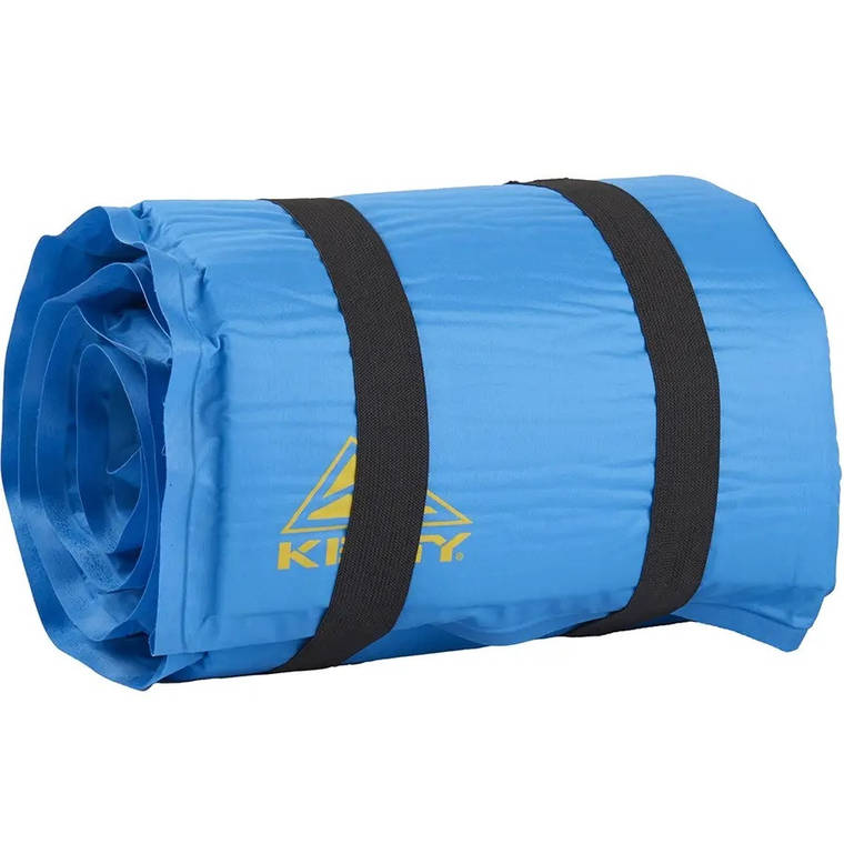 Комплект cпальний мішок із туристичним килимком Kelty Campgroud Kit Жовтий з синім, фото 3