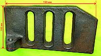 Щиток колосниковий чавунний на АОТ-16 (190 мм х 100 мм) КСТ16.00.00.015 МАК