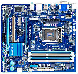 Материнська плата Gigabyte GA-H77M-D3H Socket 1155 OEM Гарантія 3 міс.