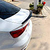 Спойлер Audi A3 8V тюнінг стиль M4 (пластик, чорний), фото 3