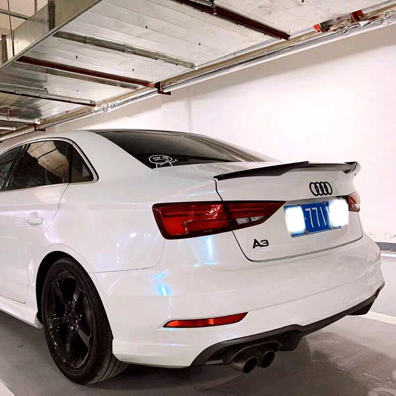 Спойлер Audi A3 8V тюнінг стиль M4 (пластик, чорний)