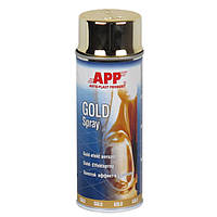 Хром аерозольная краска APP, золото, 400ml, 210502