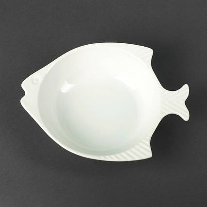 Салатник Риба Helios HR1445 25,5 см фарфоровий.Zoom Салатник Риба Helios HR1445 25,5 см фарфоровий, білий Салатн