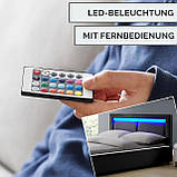 Ліжко двоспальне MURC 180х200 см. з LED-підсвіткою, фото 9