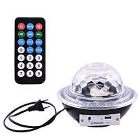 Диско куля UFO CY-6740 Crystal Magic Ball з Bluetooth і пультом