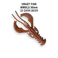 Силикон Crazy Fish Nimble 2" 50-50-32-6-F кальмар 8pcs