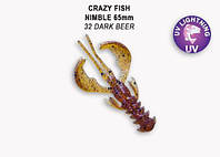 Силікон Crazy Fish Nimble 2.5" 44-65-32-6 кальмар 7pcs