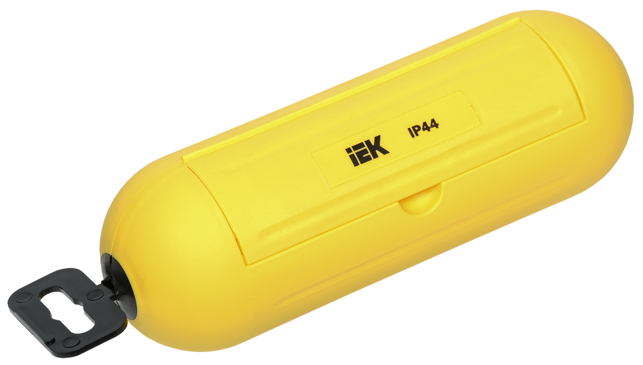 Бокс для захисту кабельного з'єднання IP44 жовтий IEK, фото 1