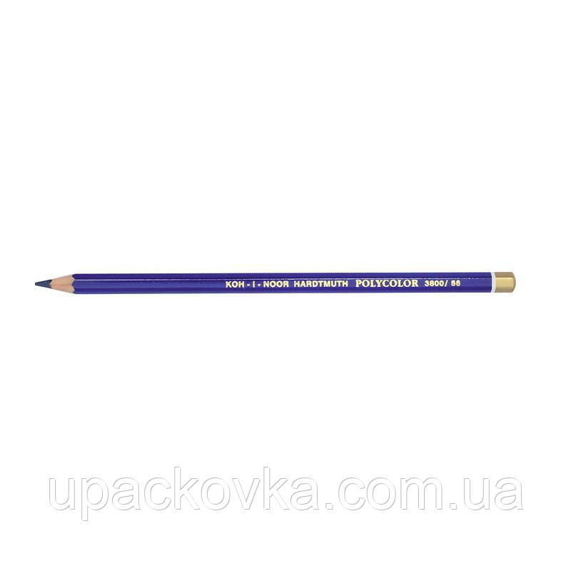 Художній кольоровий олівець синій стійкий POLYCOLOR KOH-I-NOOR