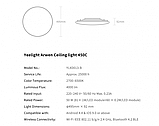 Стельовий Smart світильник Yeelight Arwen Ceiling Light 450C / 550С Ambilight White від Xiaomi, фото 2