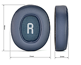 Амбушури подушечки JBL Tune 720BT Tune 700BT Tune 700BTNC Tune 750BTNC Tune 700BTNC Tune 750BTNC Колір Синій, фото 3