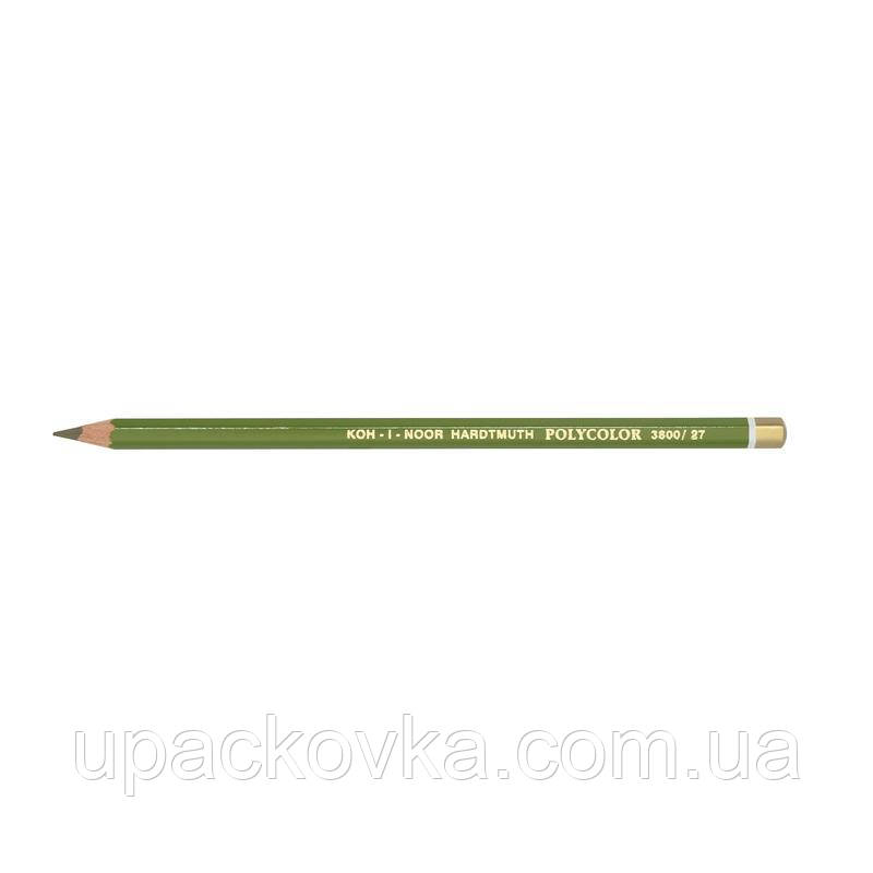 Художній кольоровий олівець оливковий темний POLYCOLOR KOH-I-NOOR