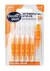 Зубні йоршики Dontodent (0.45 мм ISO 1) 6 шт