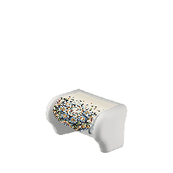 Тримач для туалетного паперу з малюнком Elif Plastik, 16,5*11,5*11,5 см, Туреччина, Е-386