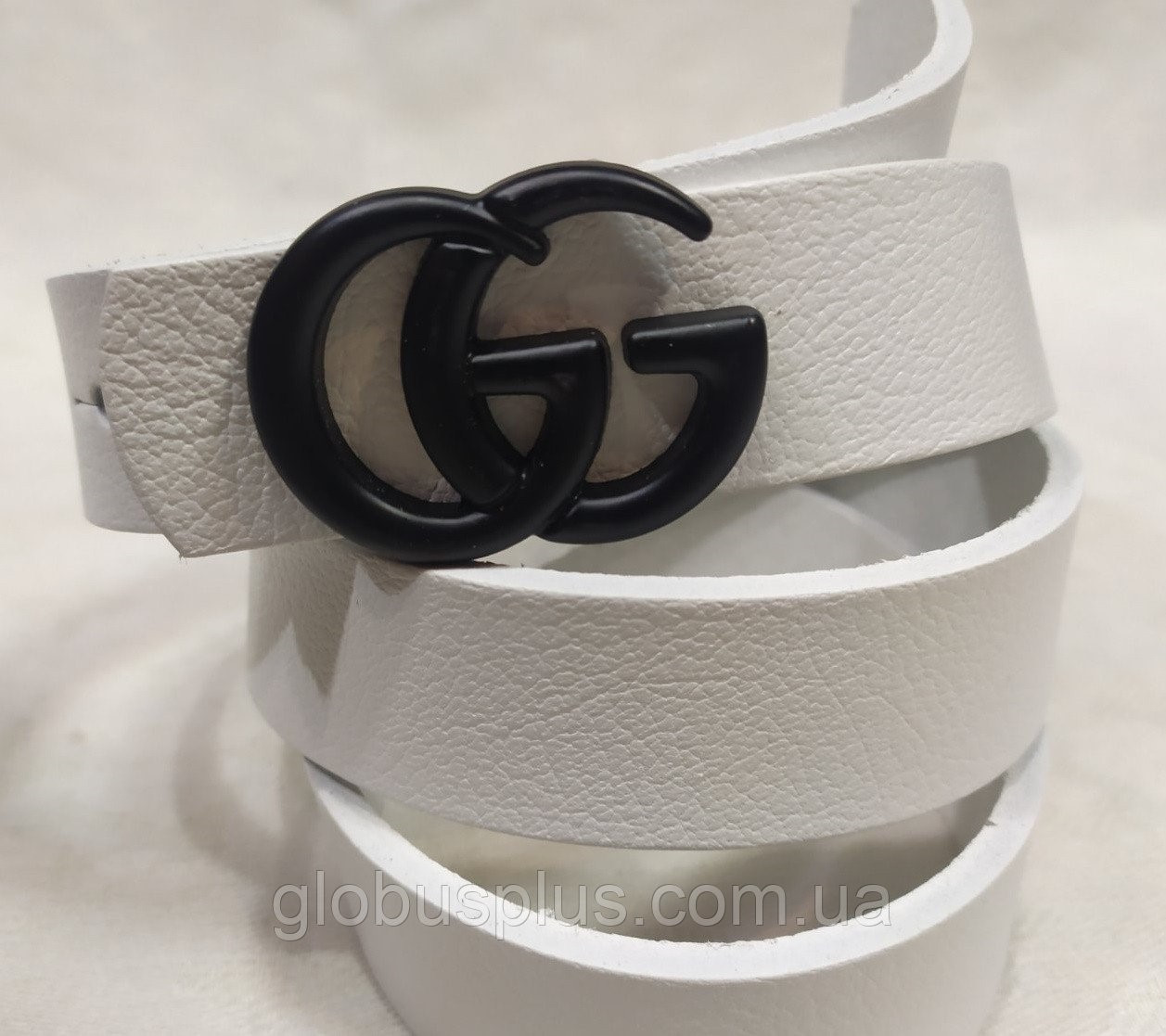 Ремінь брендовий жіночий шкіряний Gucci ширина 40 мм. 930294, фото 1