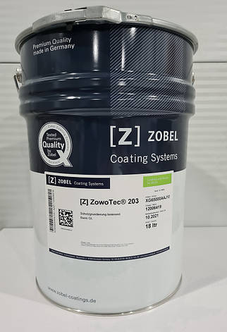 Грунт безбарвний Zobel Zowo-tec 203 Basis GL - Primer ProtectX, з біоцидної захистом, 20л (Німеччина), фото 2