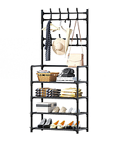 Вешалка для одежды simple floor clothes rack size 60X30X151 см