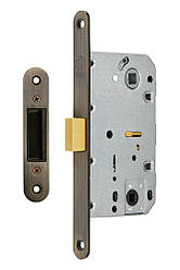 Замок Gavroche магнітний для міжкімнатних дверей під WC Gavroche GR 96M-WC бронза