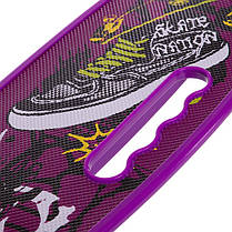 Скейтборд круїзер Zelart SK-2306-2 фіолетовий, фото 3