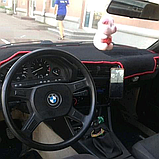 Накидка на панель приладів BMW 3 E30 1982-1994, Чохол/накидка на торпеду авто БМВ, фото 5