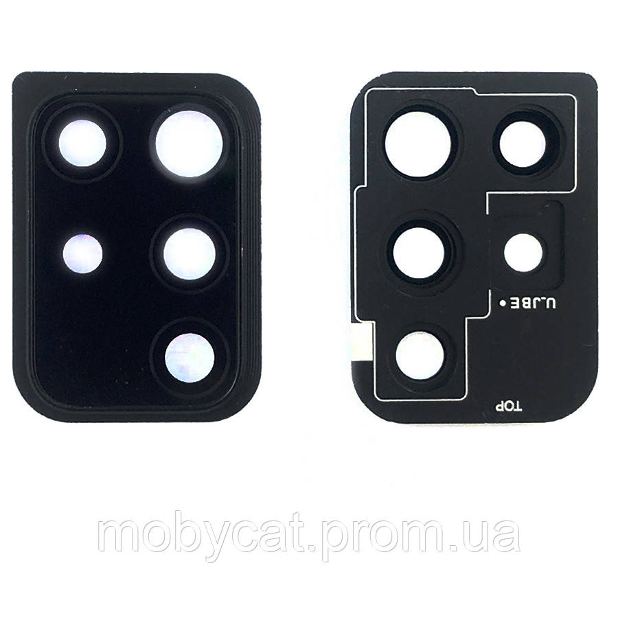 Скло камери Samsung Galaxy A51 2019 A515F (чорне у рамці), фото 1