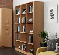 Книжный шкаф MebelProff КШ-3, шкаф для книг, стеллаж для книг, шкаф для документов и вещей, офисный шкаф