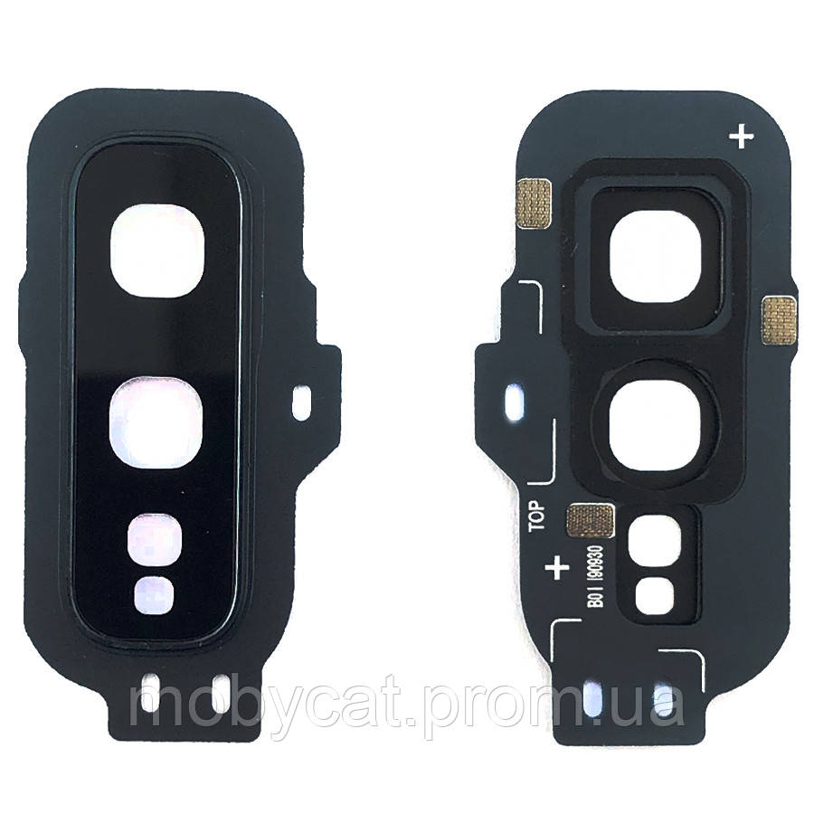 Скло камери Samsung Galaxy S10e G970F (чорне у рамці), фото 1