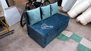 Диван для кухні з бічною розкладкою спального місця і ящиком