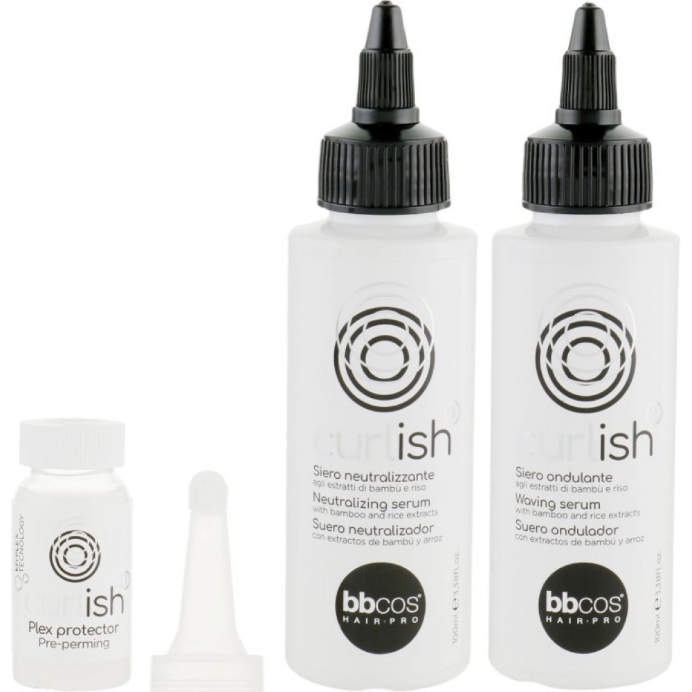 Набор Для БИО-Завивки BBcos Curlish (Protector/15ml + Ser/100ml + Ser/100ml)