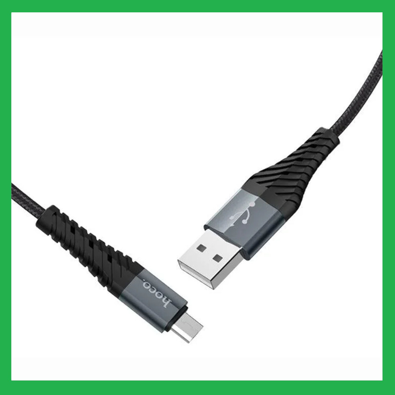 USB-кабель Hoco X38 1m Micro USB чорний