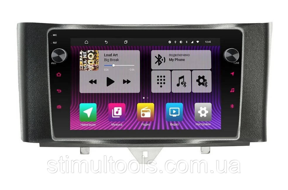 Штатна магнітола BENZ SMART (2011-2015)2+16GB+CANBUS Android 10, фото 1